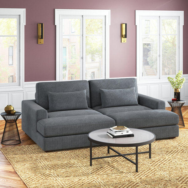 Etta Avenue™ Mordecai 90'' Upholstered Sofa & Reviews Wayfair